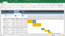 Load image into Gallery viewer, Pacote com 5 Planilhas e Apostila: Gerenciamento de Projetos