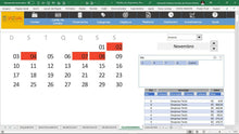 Load image into Gallery viewer, Planilha de Orçamento Pessoal e Familiar em Dashboard