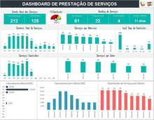 Load image into Gallery viewer, Planilha de Gestão para Prestadores de Serviços em Excel