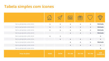 Load image into Gallery viewer, Apresentação de Tabelas em Powerpoint - Table Slides