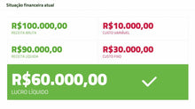 Load image into Gallery viewer, Apresentação de Resultados Financeiros em PowerPoint
