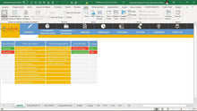 Load image into Gallery viewer, Planilha de Fluxo de Caixa em Dashboard