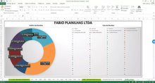 Load image into Gallery viewer, Planilha de Fluxo de Caixa Completa