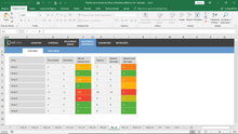 Load image into Gallery viewer, Planilha de Controle de Faltas e Atestados Médicos em Excel 4.0