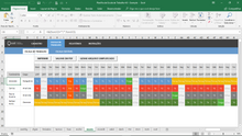 Load image into Gallery viewer, Planilha de Escala de Trabalho em Excel 4.0