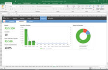 Load image into Gallery viewer, Planilha de Gestão de Clínicas Completa em Excel 4.0