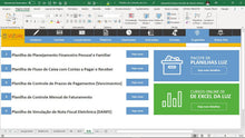 Load image into Gallery viewer, Planilha de Controle de Cartão de Crédito em Dashboard