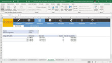 Load image into Gallery viewer, Planilha de Gestão de Garantias do Fornecedor em Dashboard
