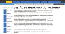 Load image into Gallery viewer, Planilha de Gestão de Segurança no Trabalho com Dashboards em Excel
