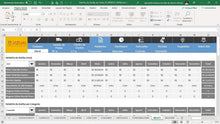Load image into Gallery viewer, Planilha de Gestão de Fretes em Dashboard
