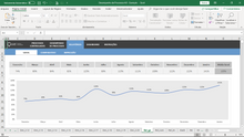 Load image into Gallery viewer, Planilha de Desempenho de Processos em Excel 4.0
