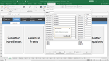 Load image into Gallery viewer, Planilha de Gestão e Custos de Restaurantes em Excel 4.0
