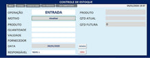 Load image into Gallery viewer, Planilha Fluxo de Caixa e Controle de Estoque 1.0
